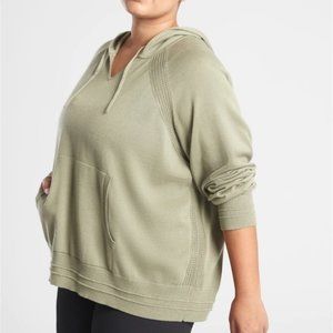 Athleta Evergreen Hoodie Sweater